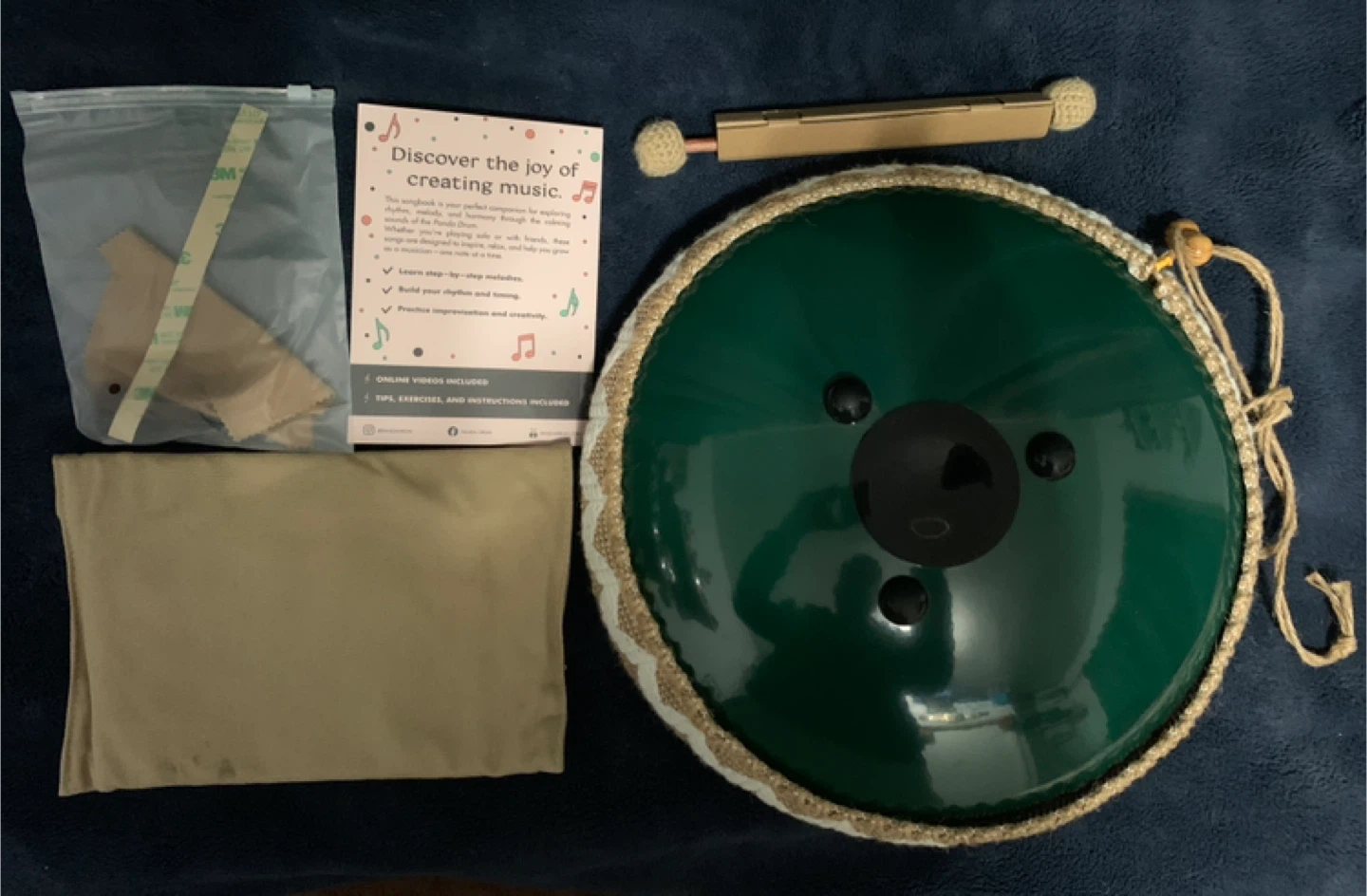 Panda Drum Pro 15 Notes Emerald Green - photo 4