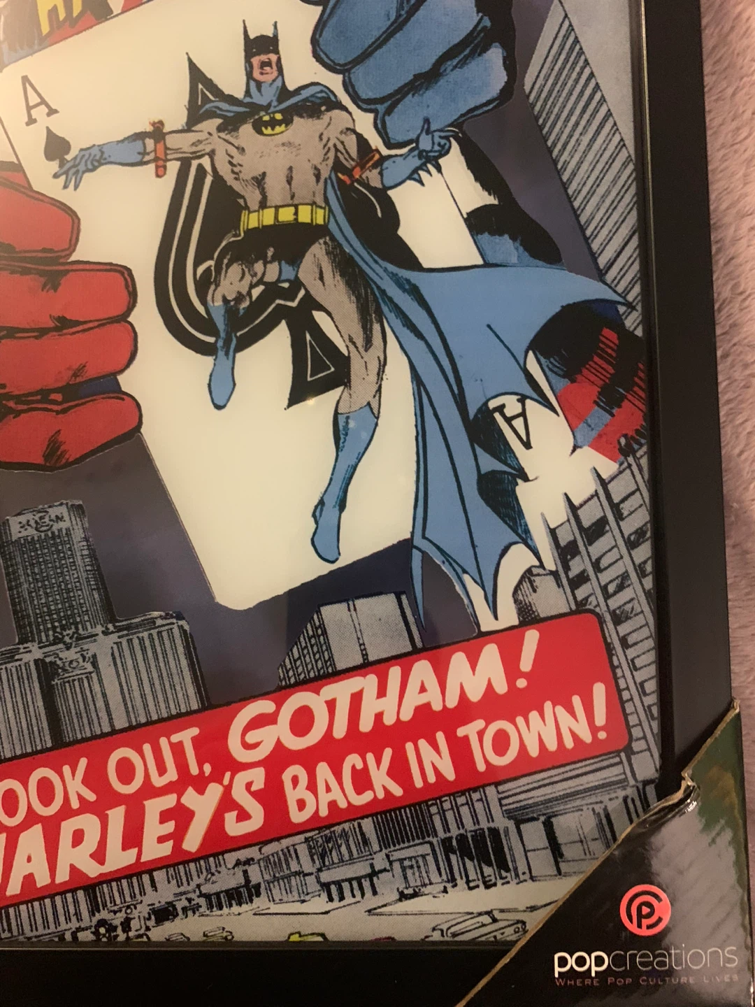 DC Comics Harley Quinn & Batman Framed Art Print - photo 4