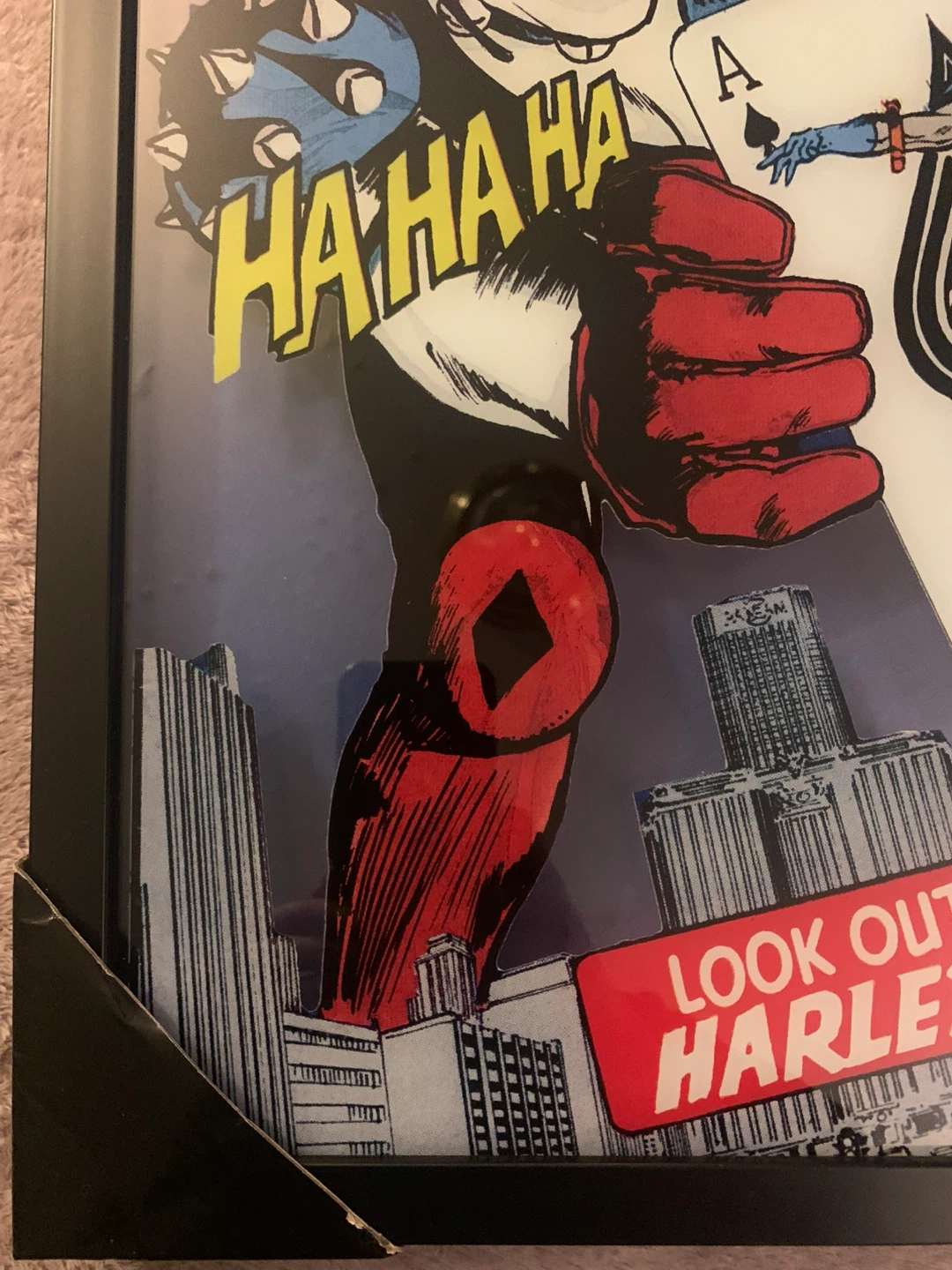 DC Comics Harley Quinn & Batman Framed Art Print - photo 3