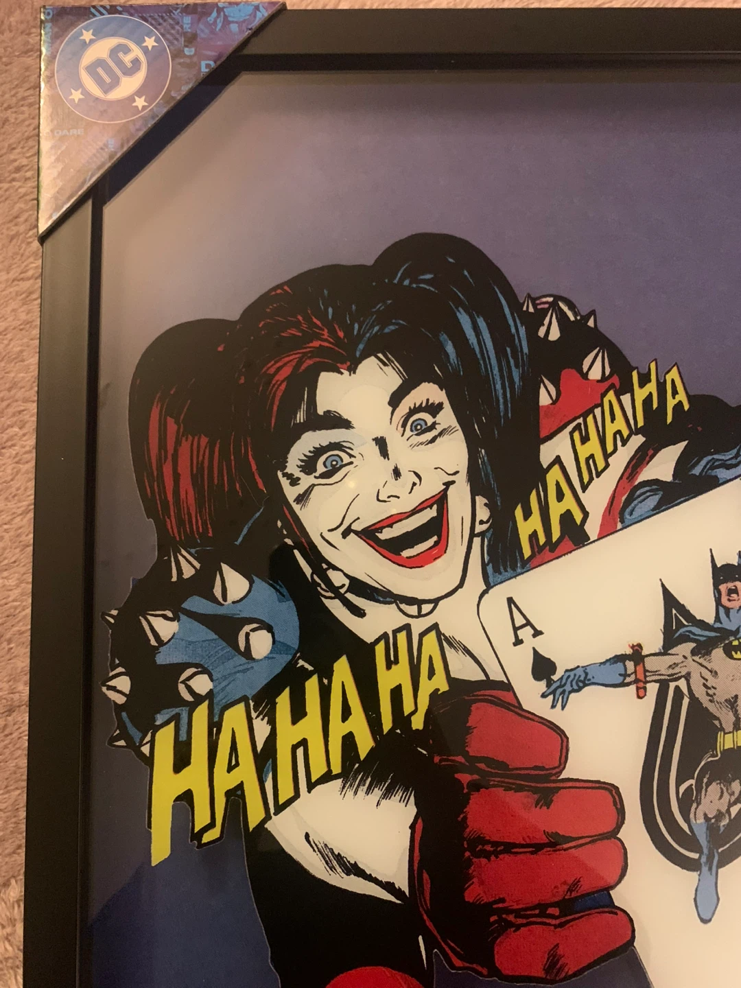 DC Comics Harley Quinn & Batman Framed Art Print - photo 2
