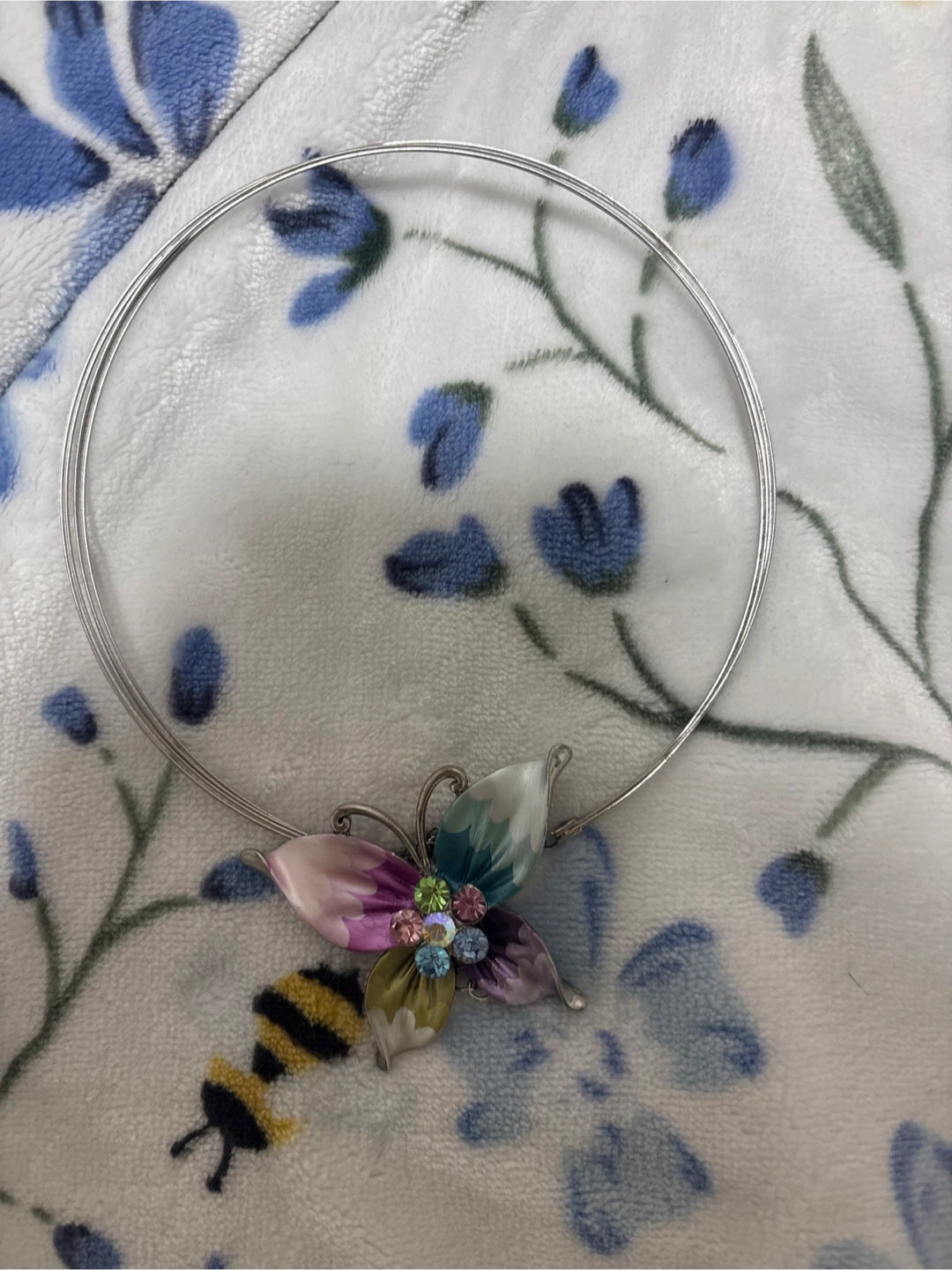 Butterfly Choker Necklace