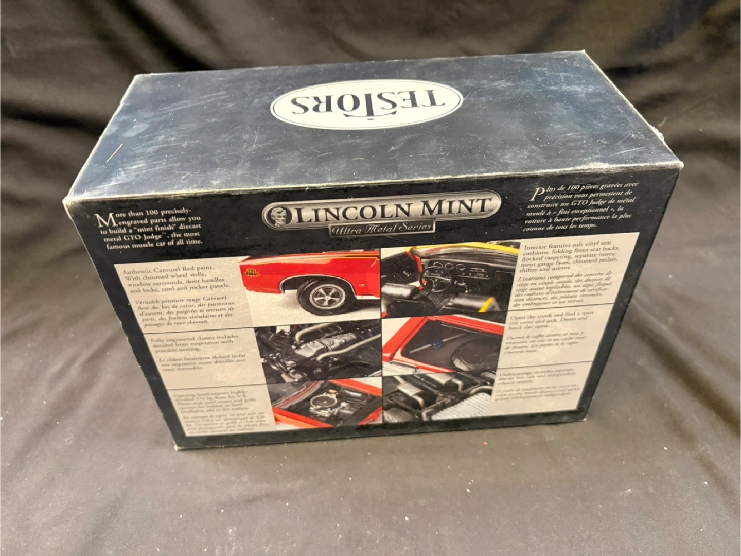 Testors Lincoln Mint 1969 Pontiac GTO "The Judge" Model Kit - photo 4