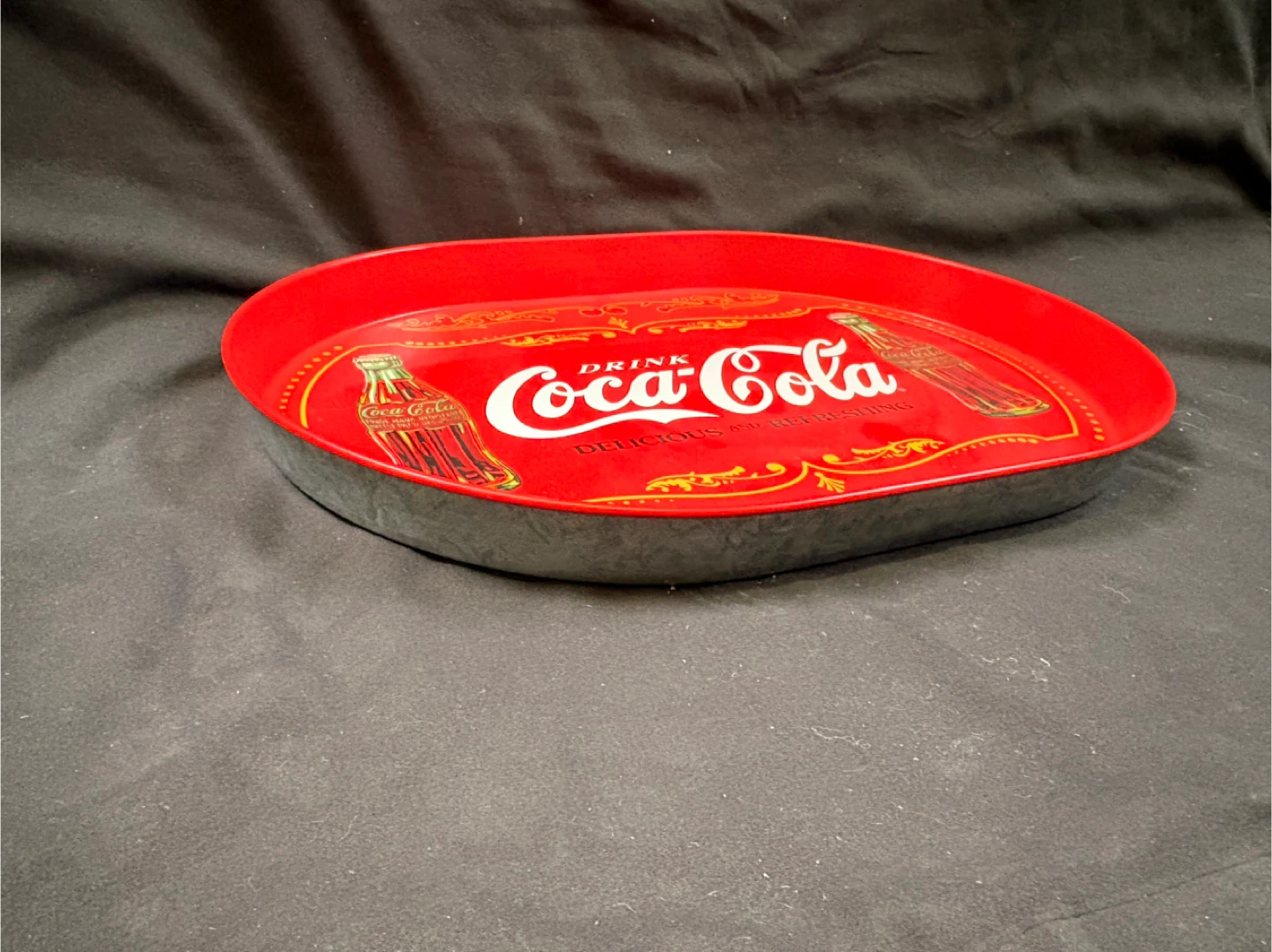 Vintage Coca-Cola Metal Serving Tray - photo 3