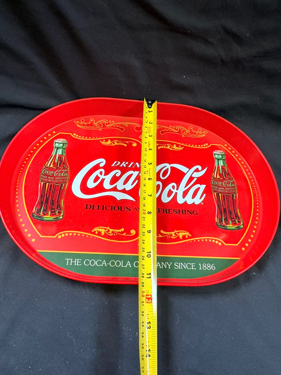 Vintage Coca-Cola Metal Serving Tray - photo 5