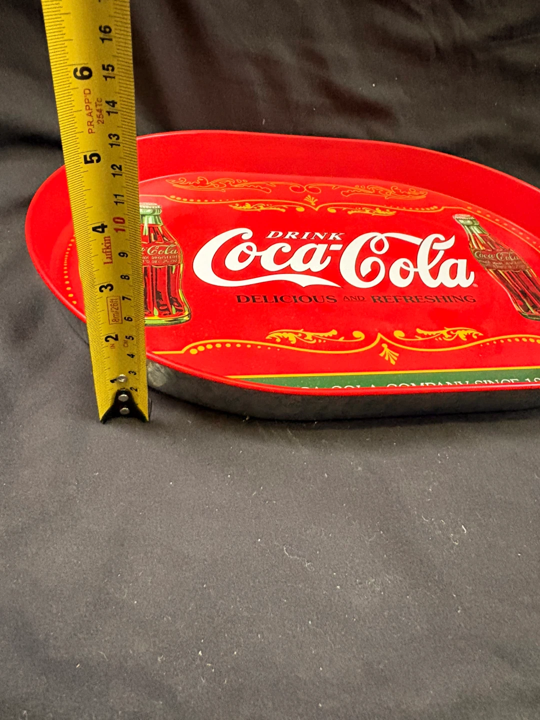 Vintage Coca-Cola Metal Serving Tray - photo 4