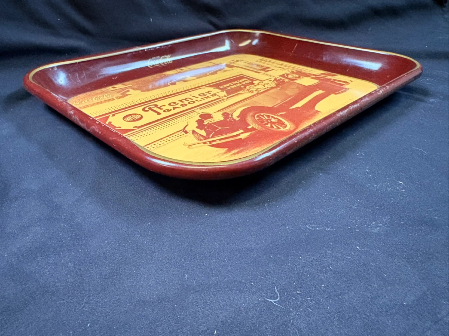 Coca-Cola Premier Gasoline Advertising Tray - photo 3