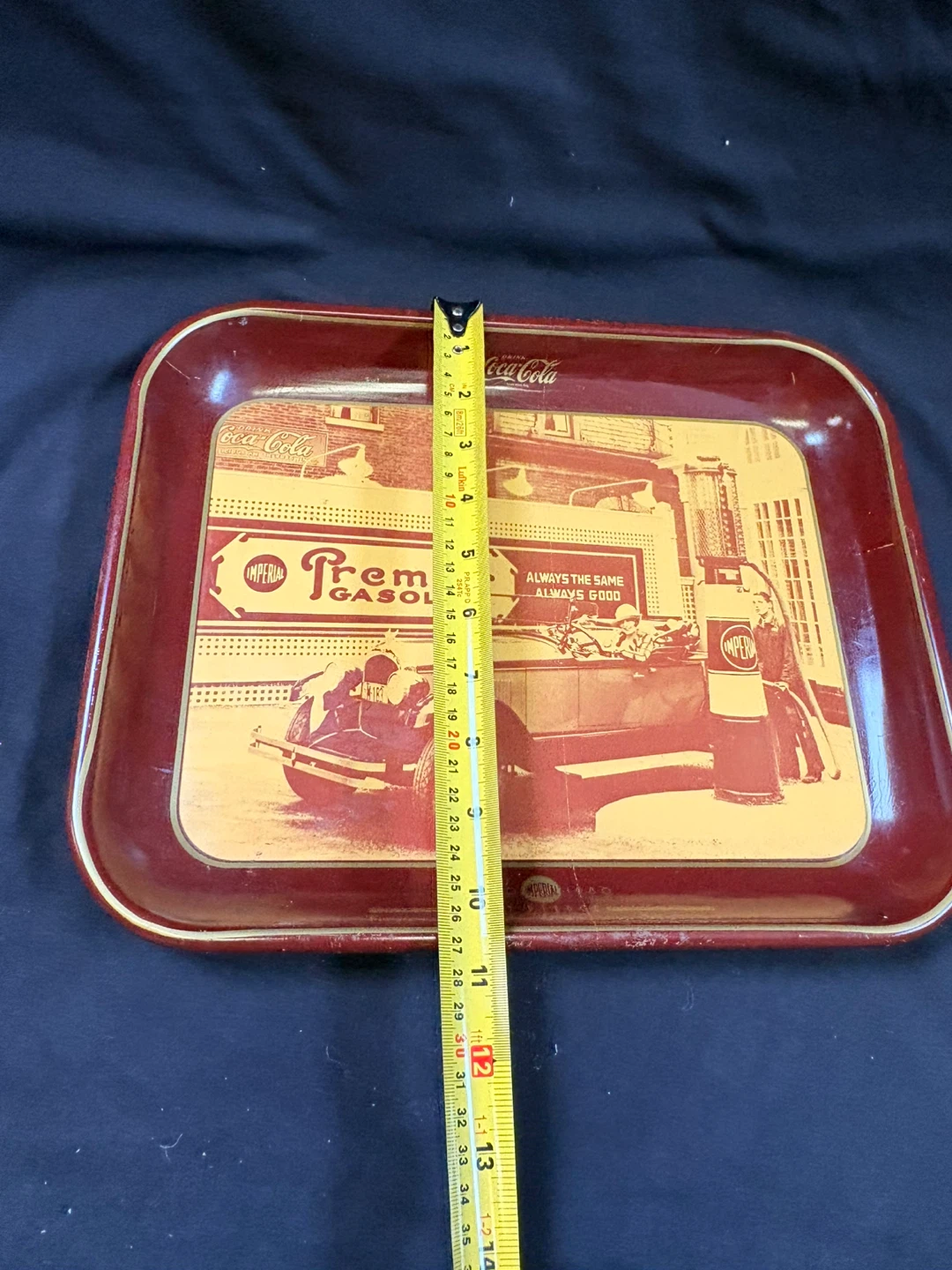 Coca-Cola Premier Gasoline Advertising Tray - photo 5