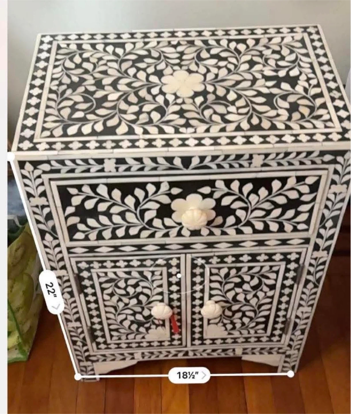Bone Inlay Nightstand - photo 4