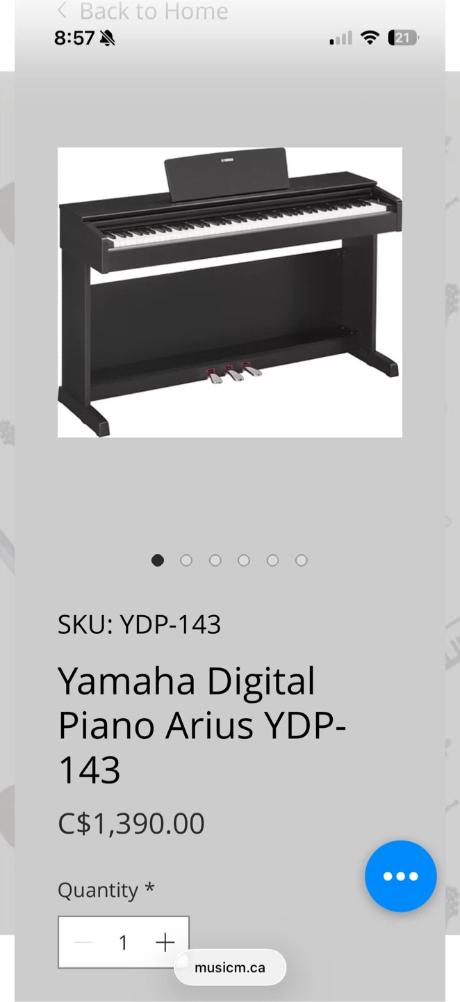 Yamaha Arius YDP 143 (Will remove positing April 21)