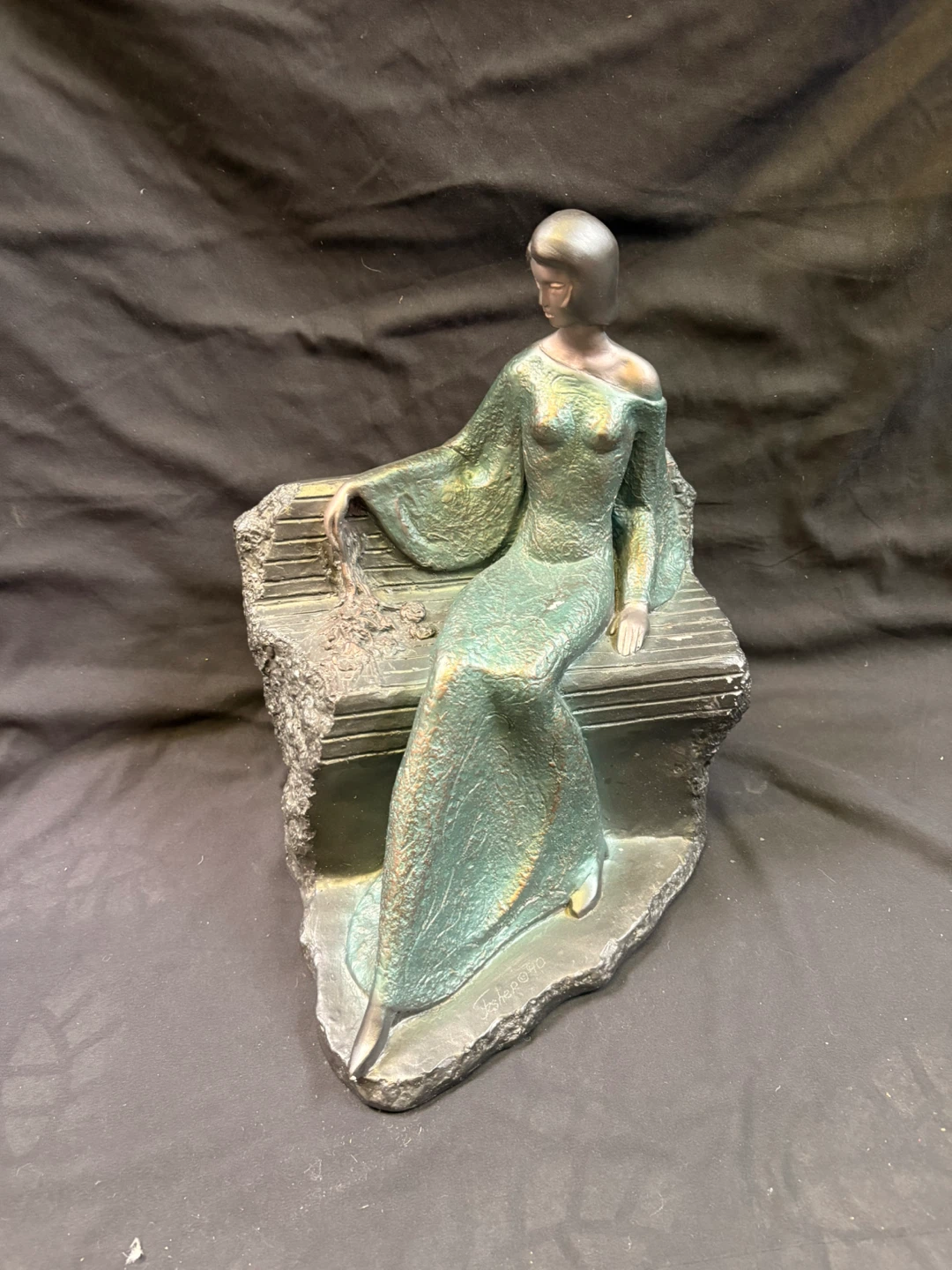 Art Deco Lady Sculpture