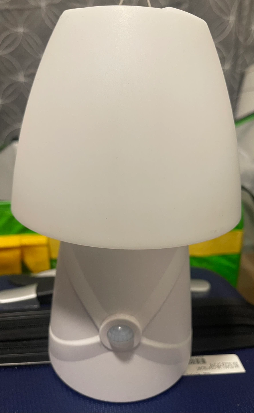 White Mushroom Motion Night Light