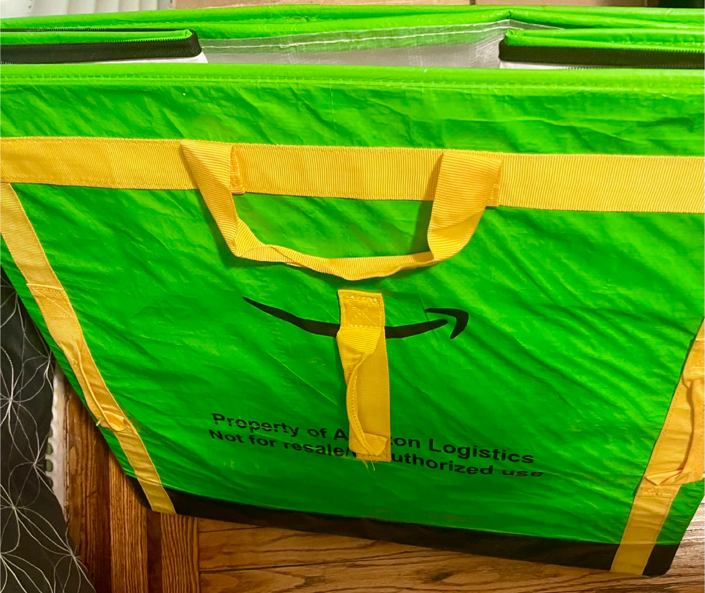 Green insulated delivery bag - photo 4