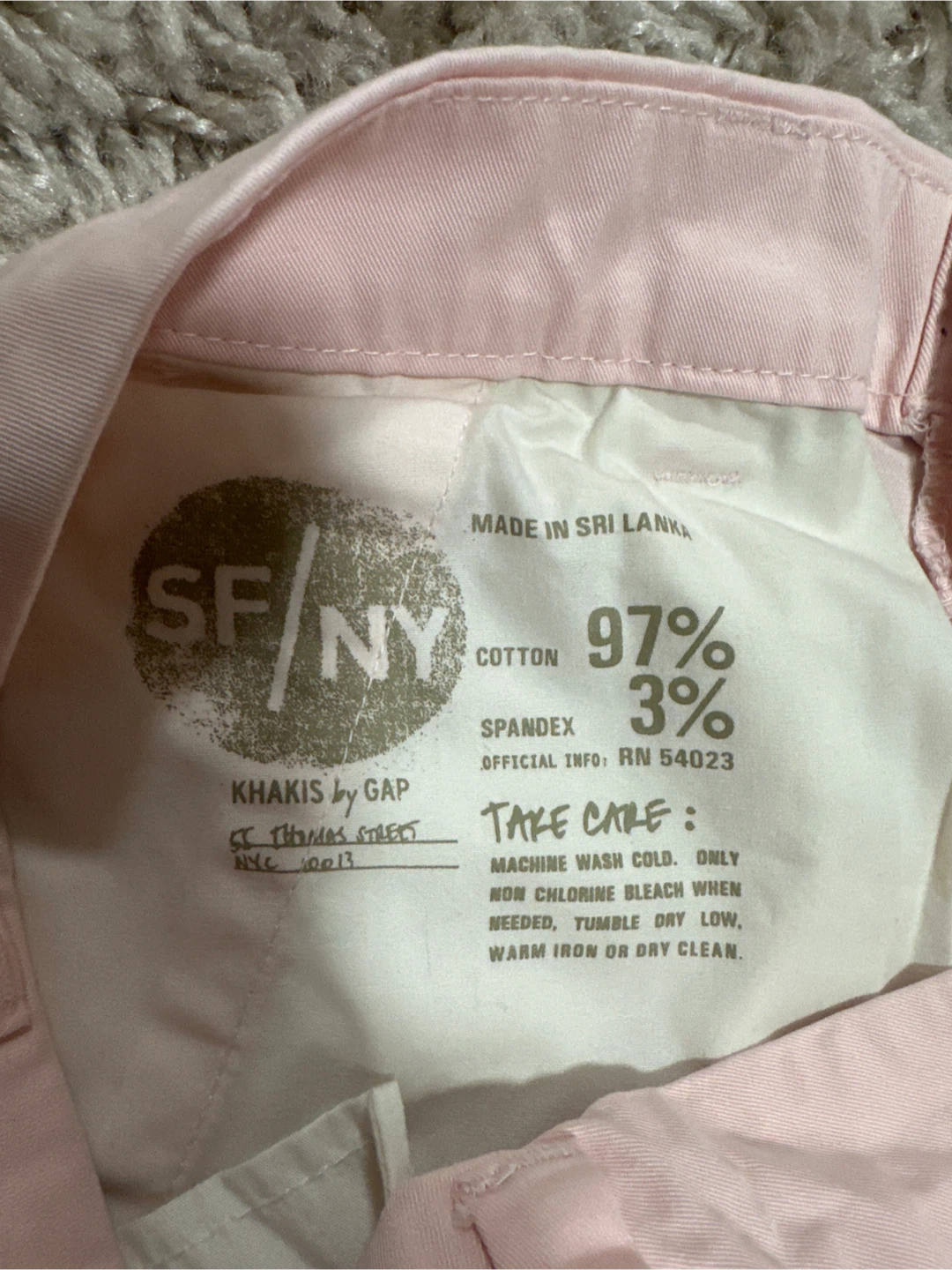 Gap Women's Light Pink Khakis - Size 4 - photo 5