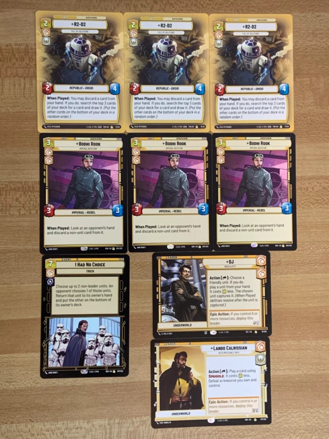 Star Wars Unlimited Rare Cards Lot – 30 Cards - photo 3
