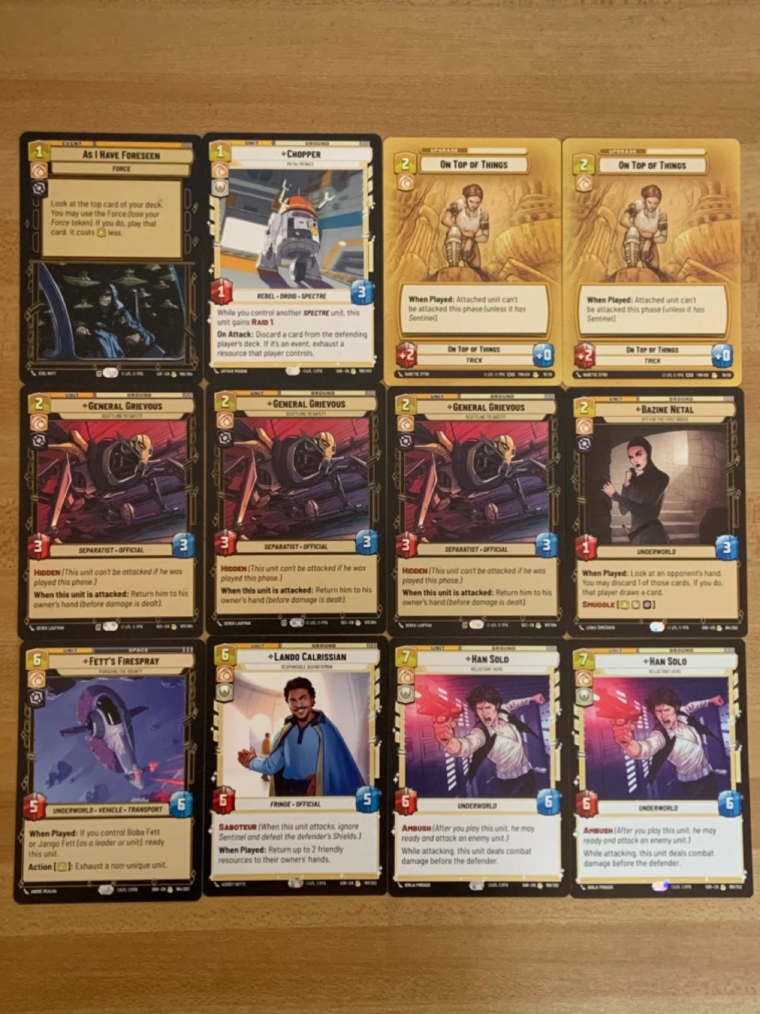 Star Wars Unlimited Rare Cards Lot – 30 Cards - photo 2