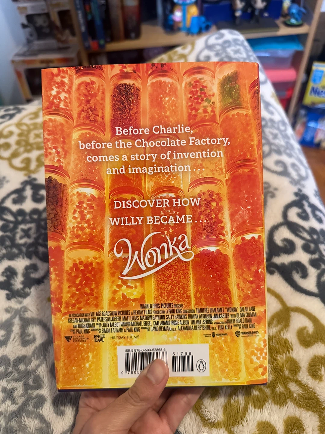 Wonka Book with Movie Cover - photo 2