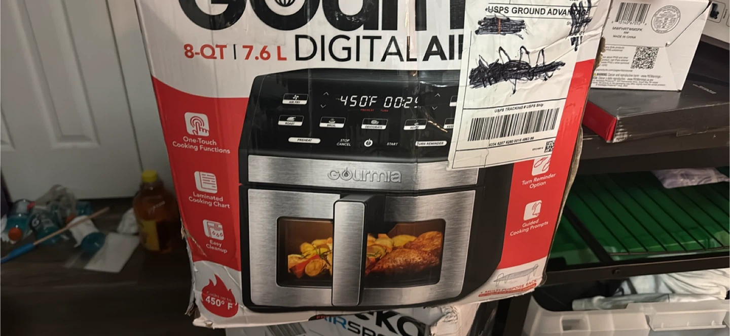 Gourmia 8-Qt 7.6L Digital Air Fryer - photo 2