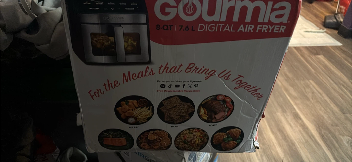 Gourmia 8-Qt 7.6L Digital Air Fryer - photo 3