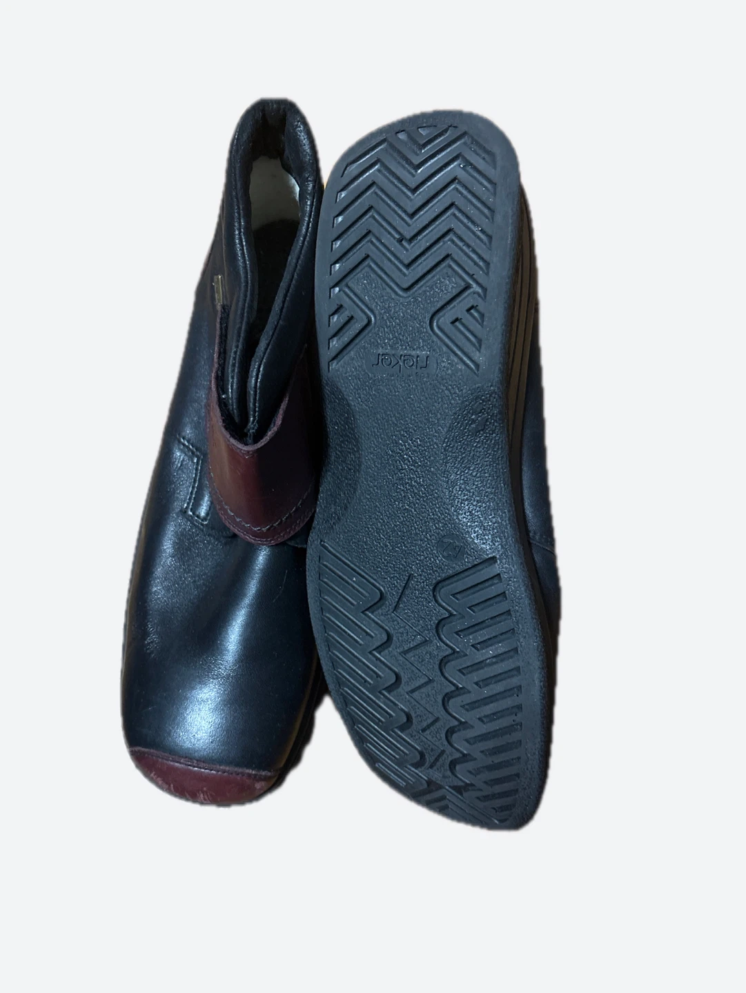 Rieker Ankle Boots - Black Leather - photo 2