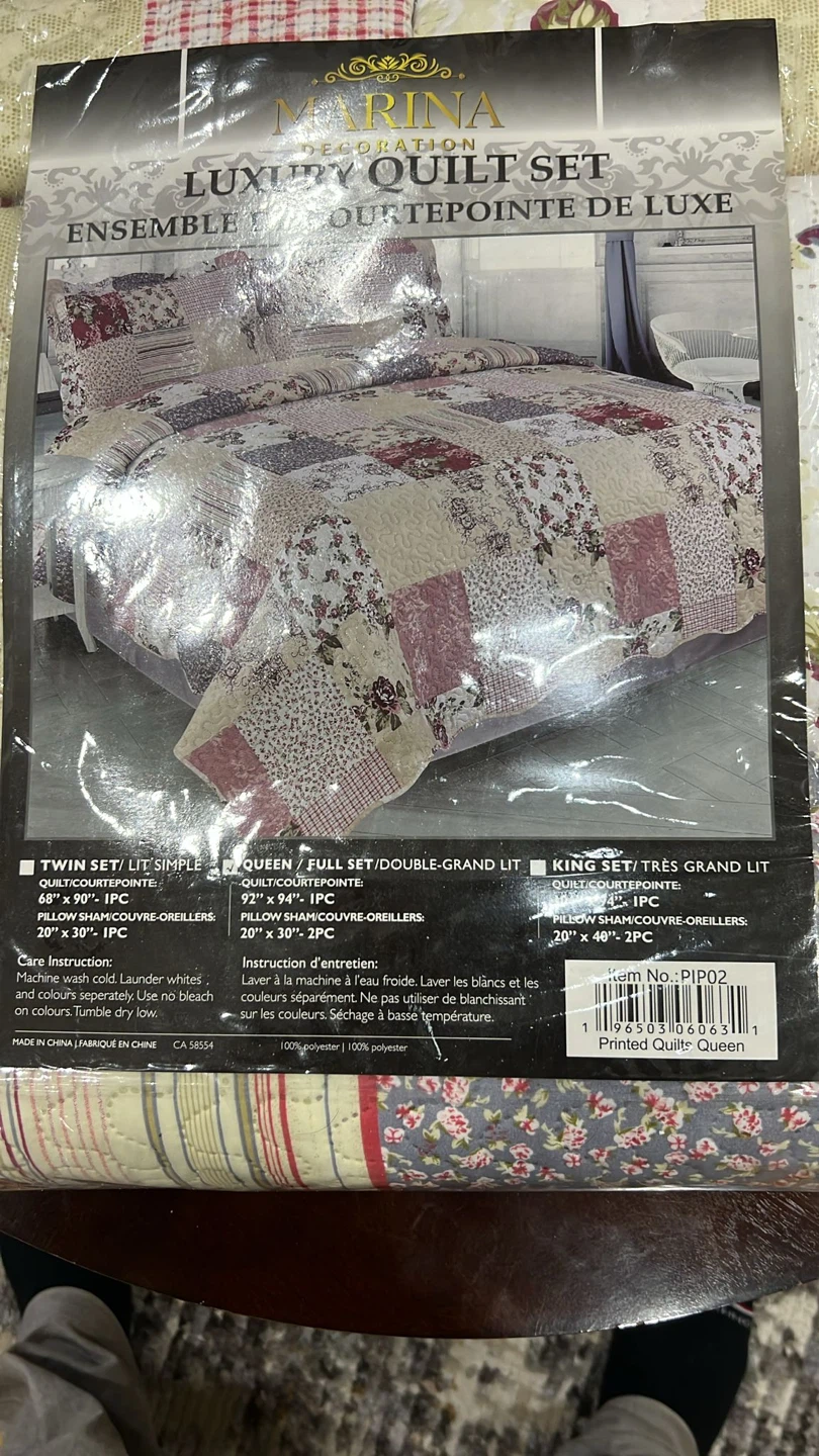 Marina Decoration Luxury Quilt Set Queen