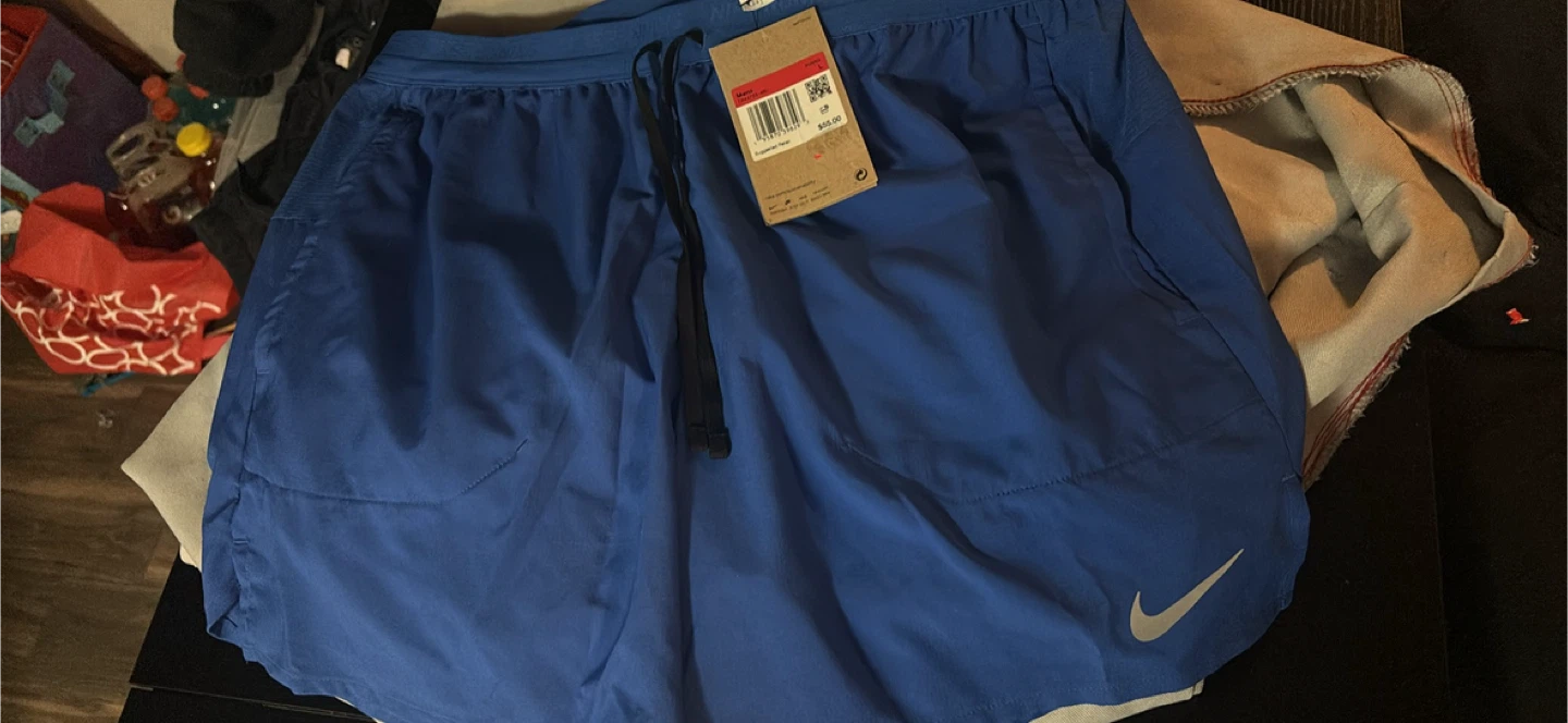 Nike Running Shorts Men's Large Blue