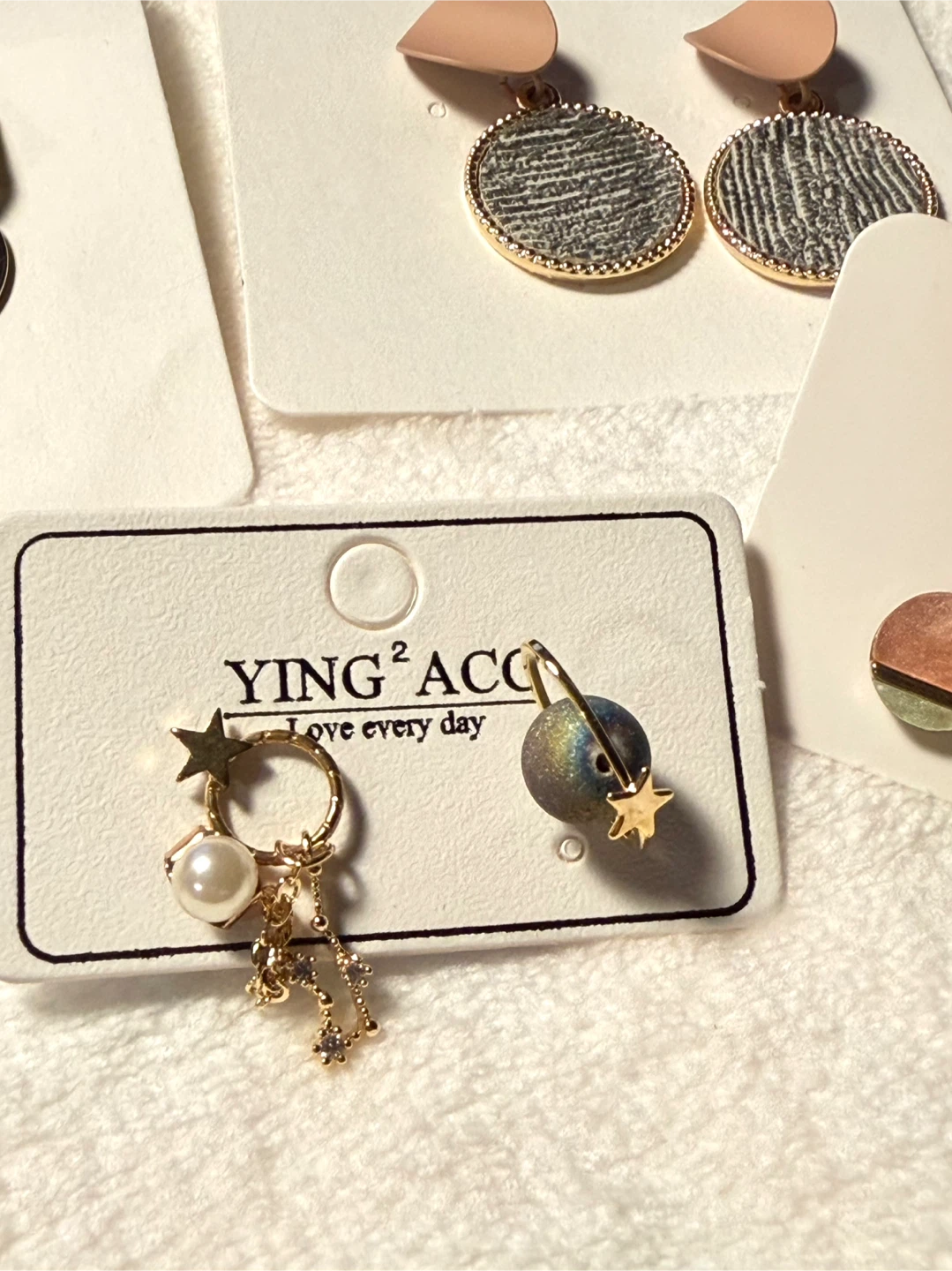 5 pairs of earrings bundle - photo 3