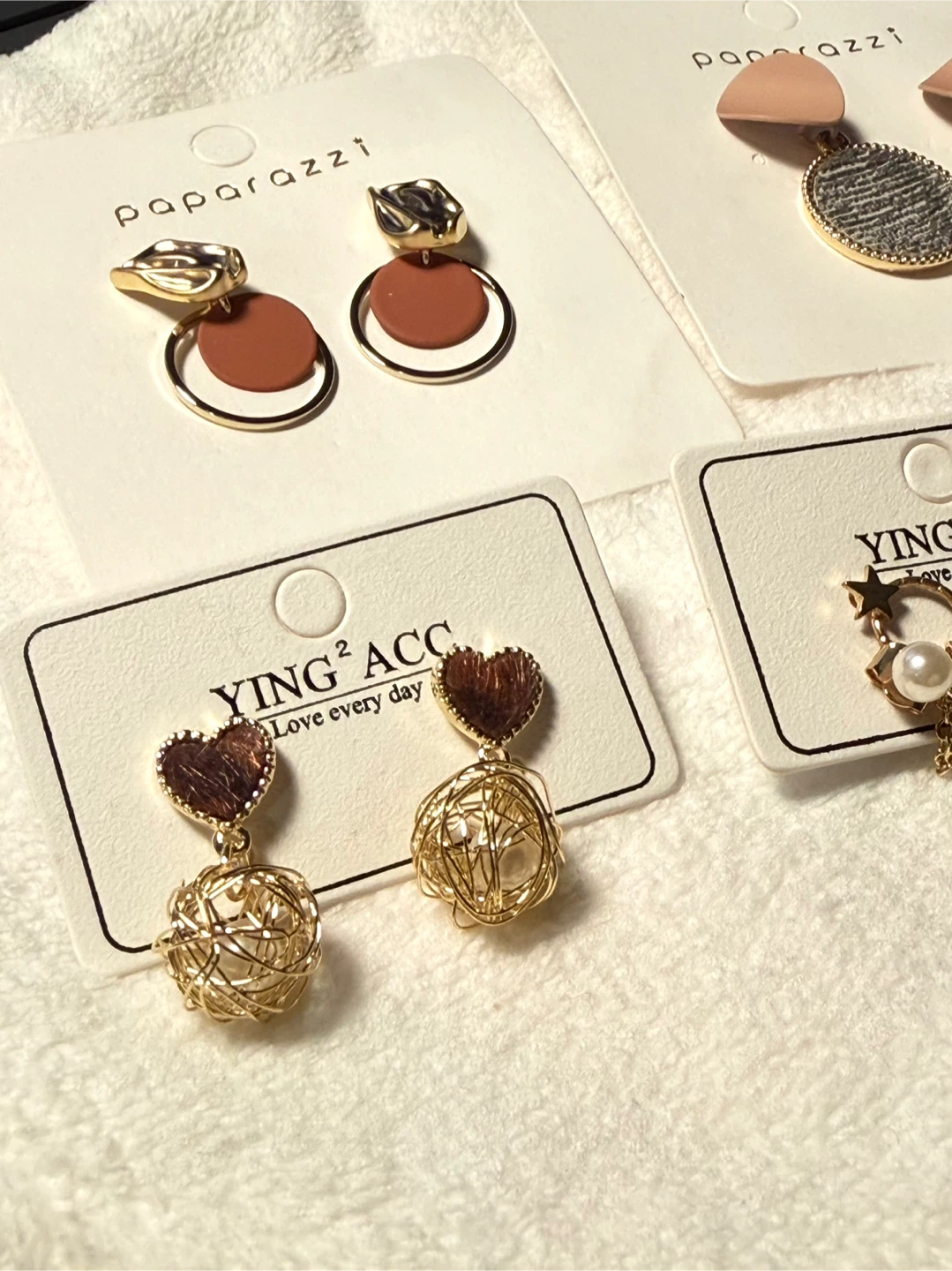5 pairs of earrings bundle - photo 2