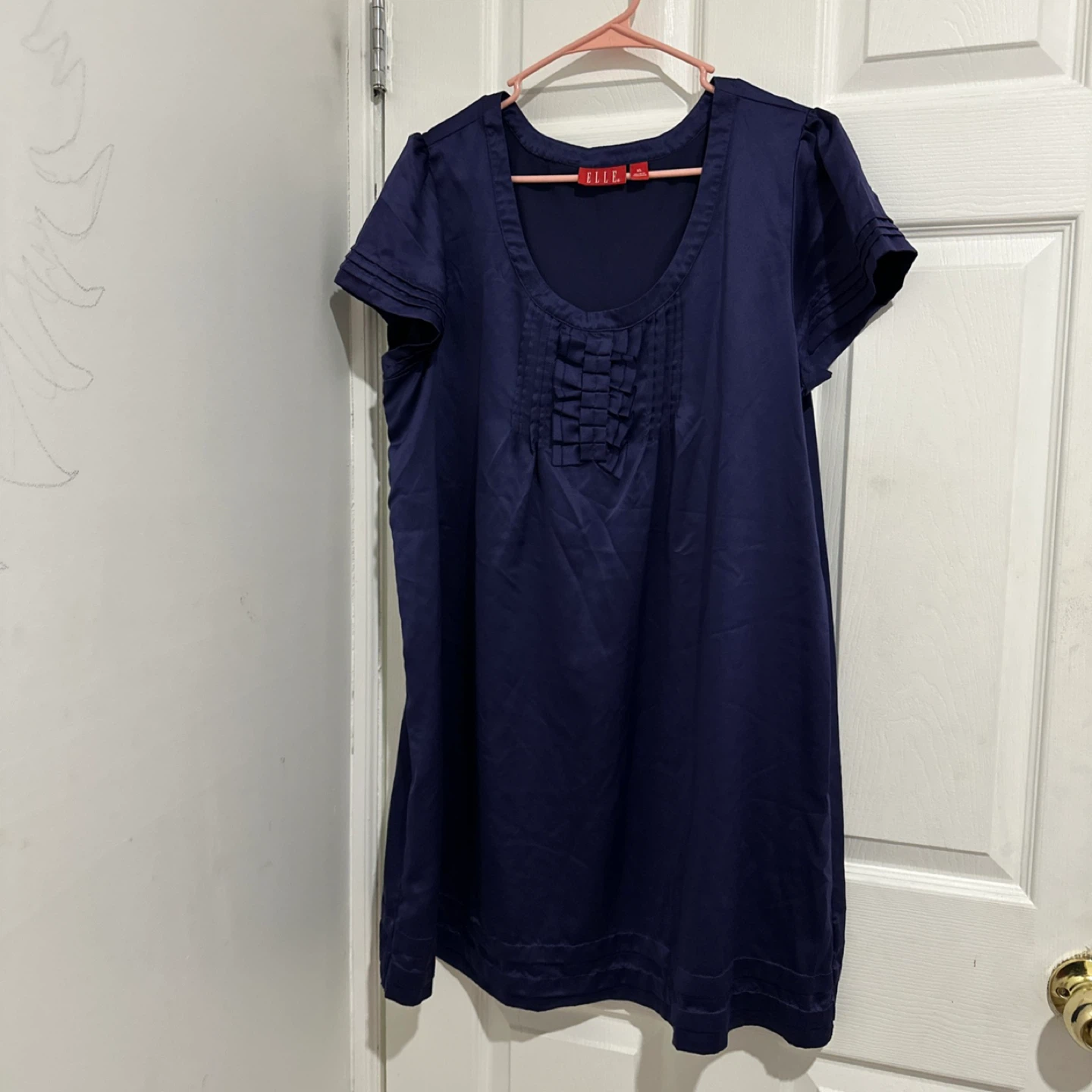 Elle Women's Navy Blue Dress - XL - photo 2