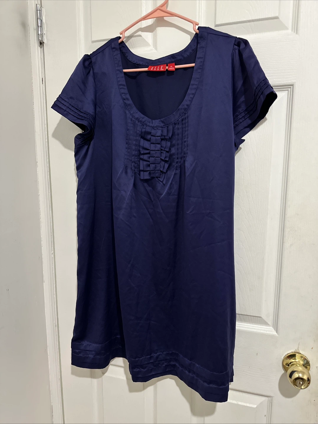 Elle Women's Navy Blue Dress - XL