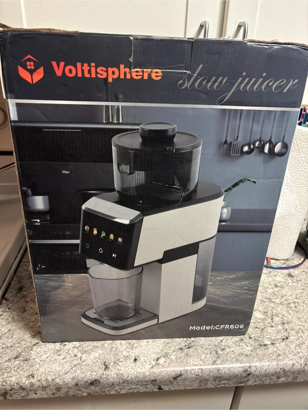 Voltisphere CFR606 Slow Juicer 100W DC Motor