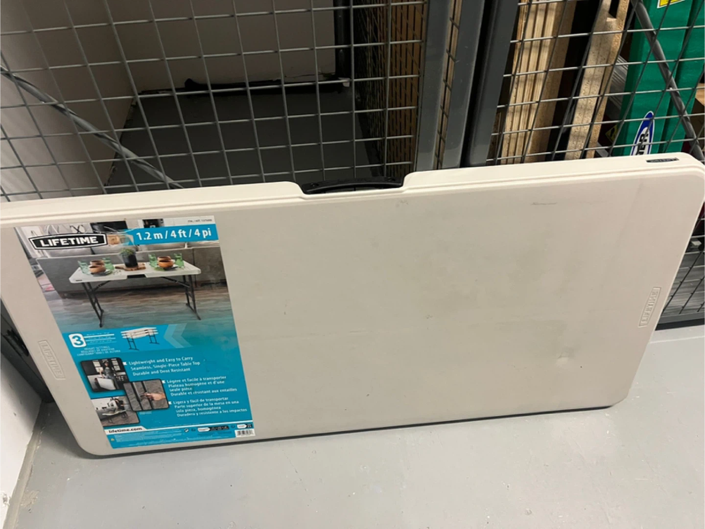 Folding work desk from Costco