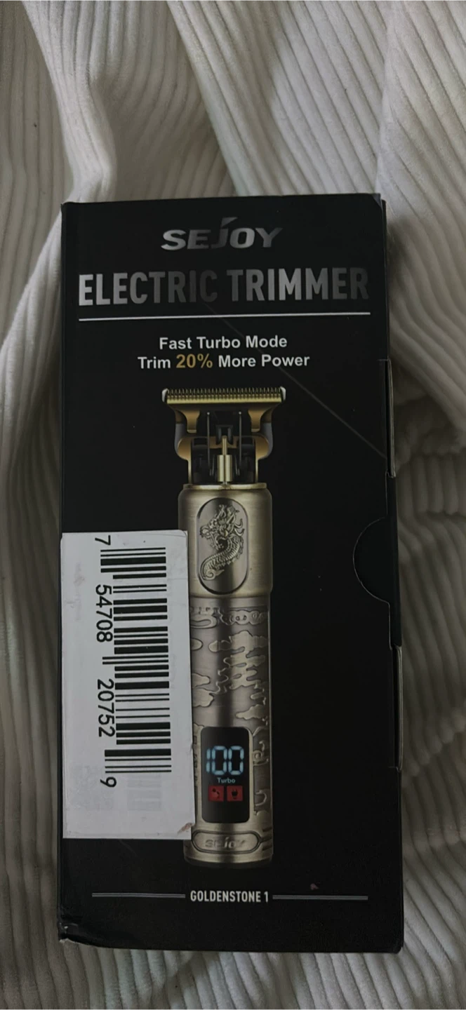 SEJOY Electric Trimmer - Goldenstone 1