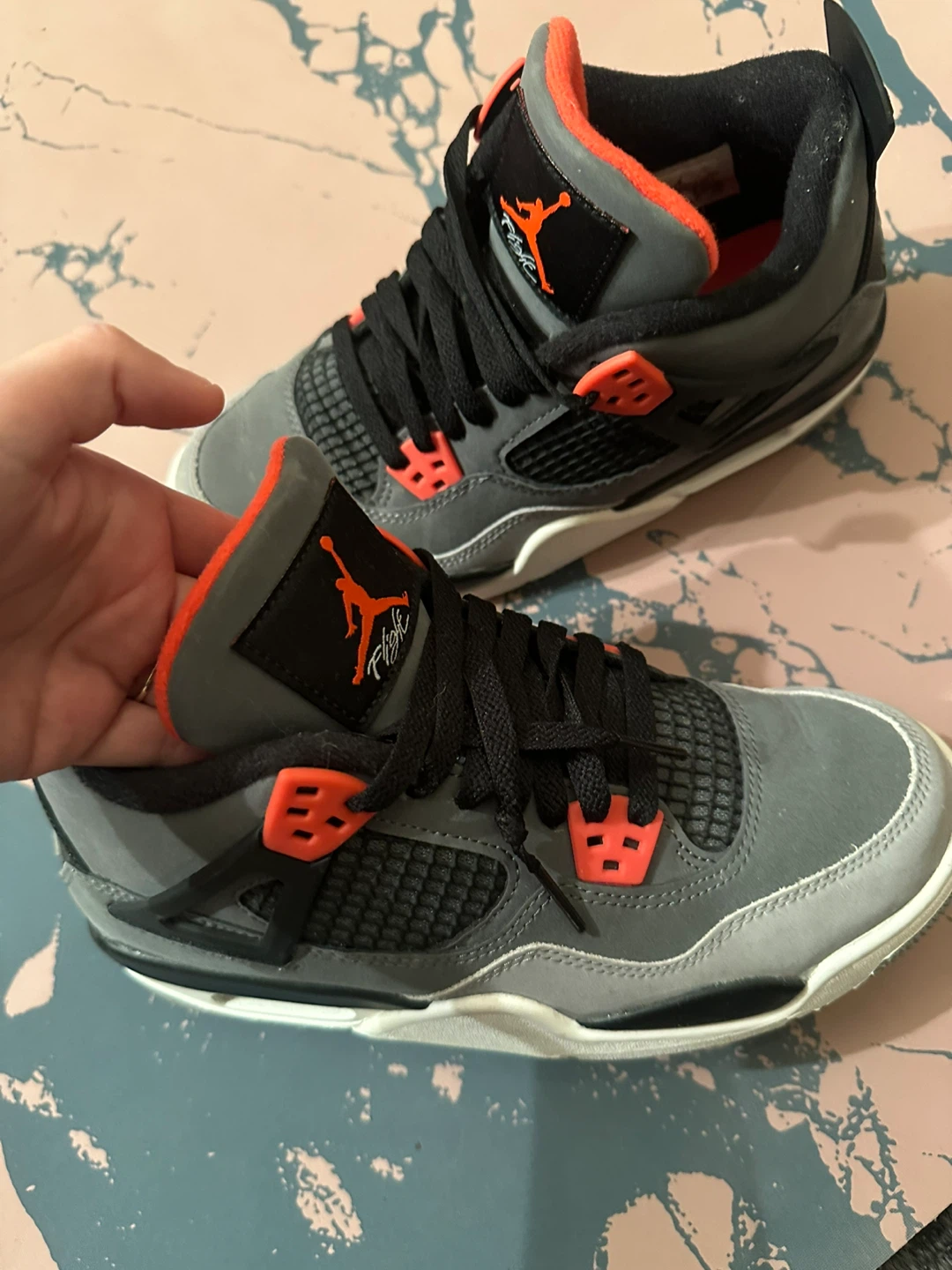 Air Jordan 4 "Infrared" Sneakers - photo 3