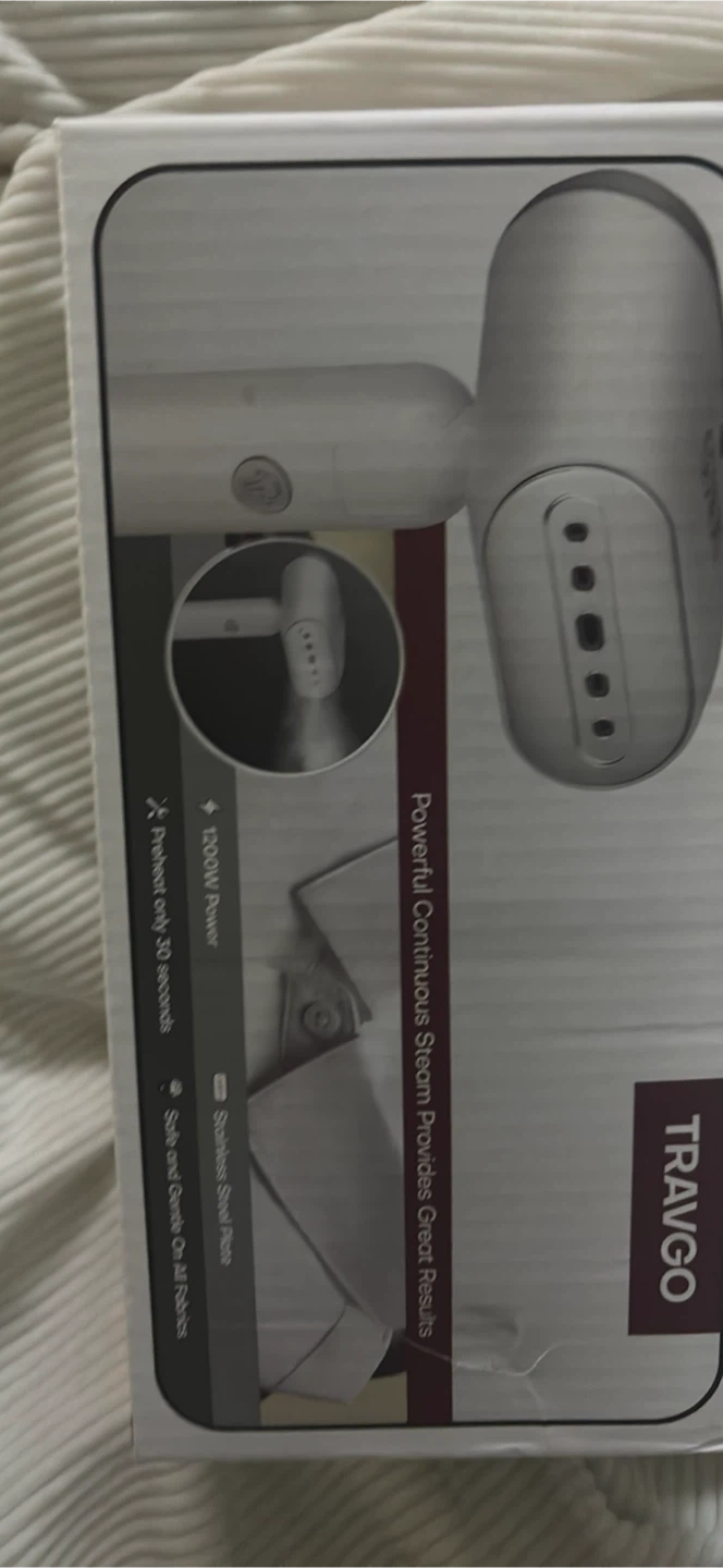 TRAVGO Handheld Garment Steamer - photo 2