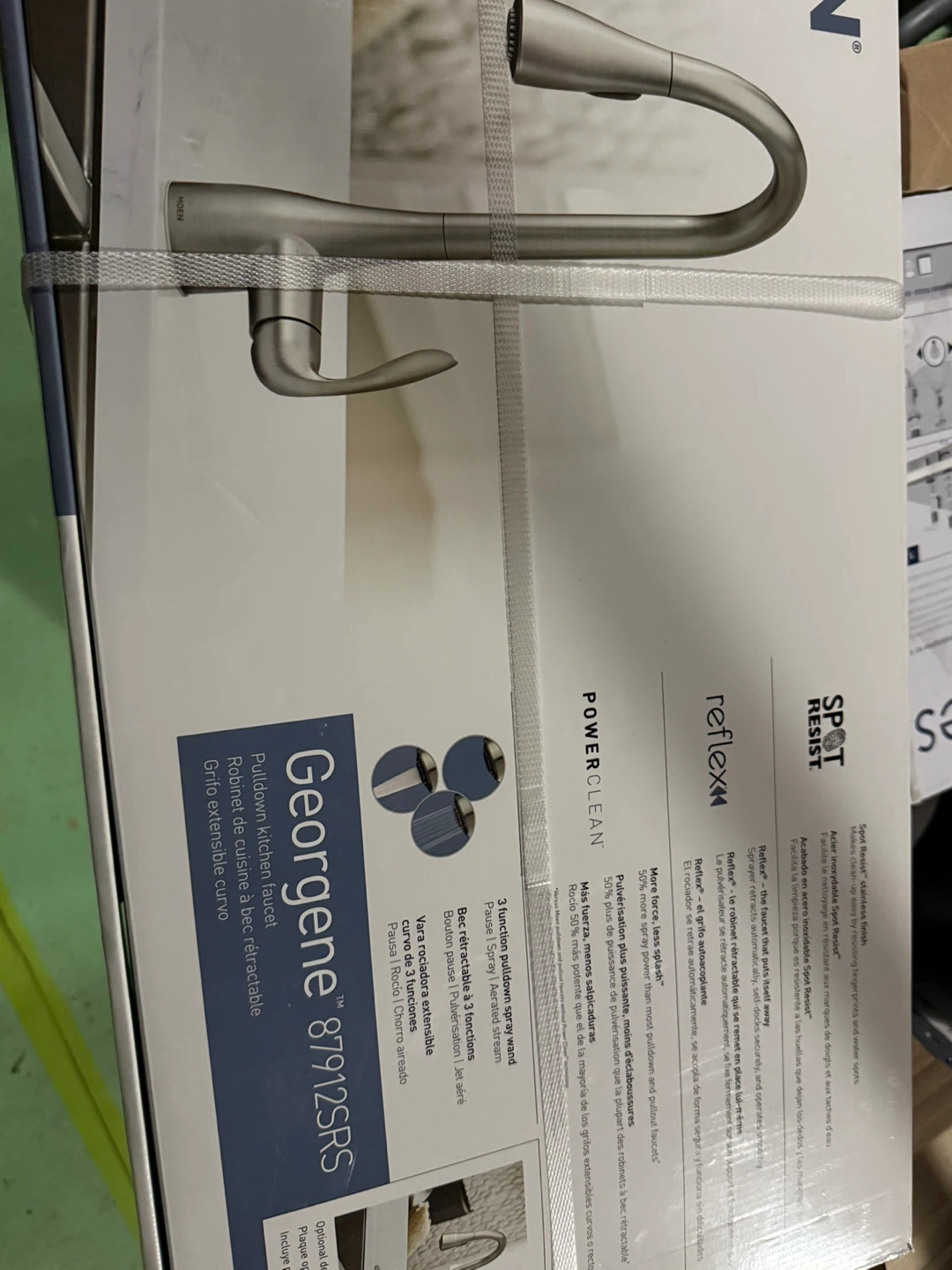 Kohler Leto Matte Black Kitchen Faucet - New - photo 4