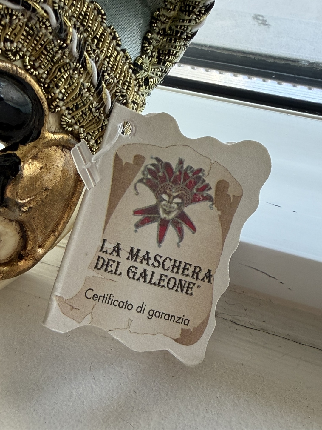 La Maschera del Galeone Venetian Jester Mask - photo 2