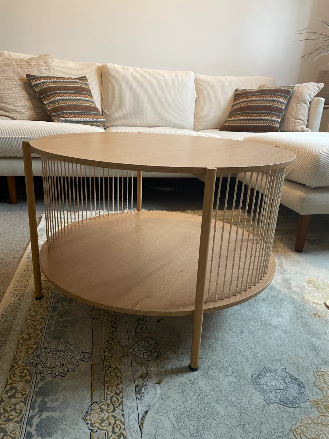 Bradham Boho Natural Fibre Coffee and End Table Set