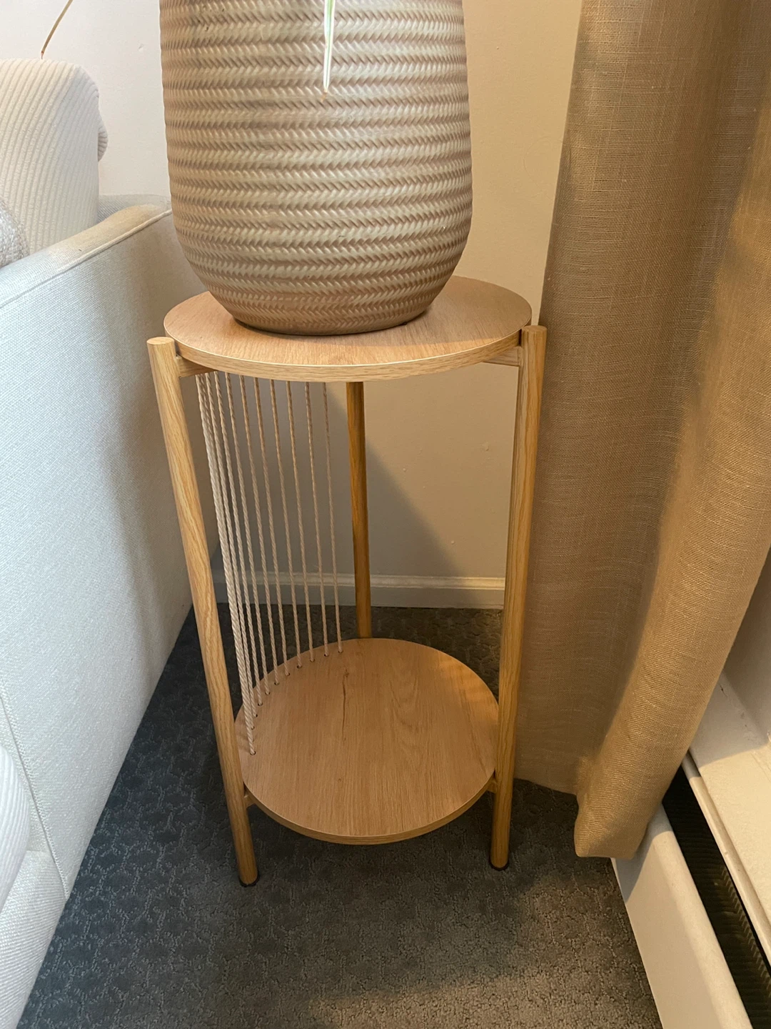Bradham Boho Natural Fibre Coffee and End Table Set - photo 3