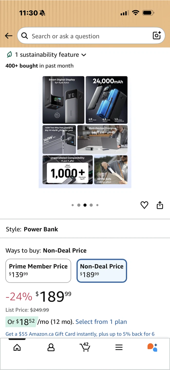 Anker 737 Power Bank 24,000mAh - photo 4