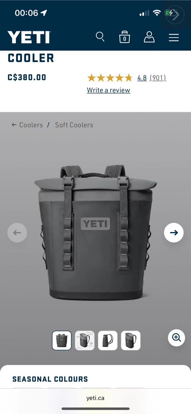 Yeti Cooler