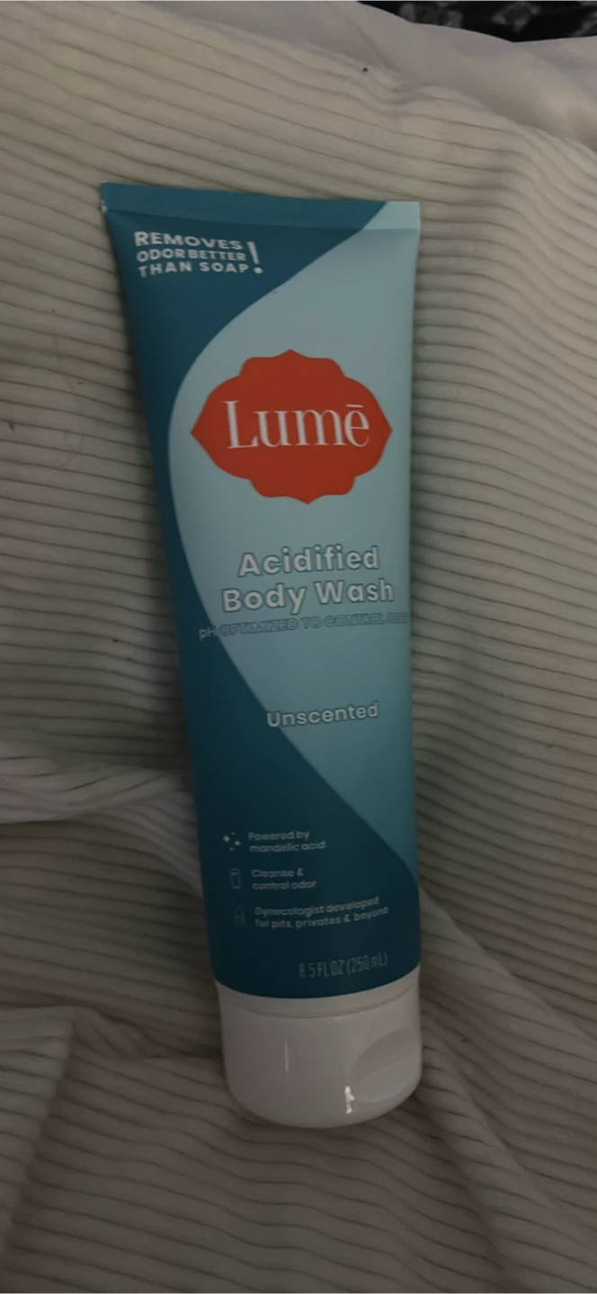 Lume Acidified Body Wash Unscented 8.5 oz
