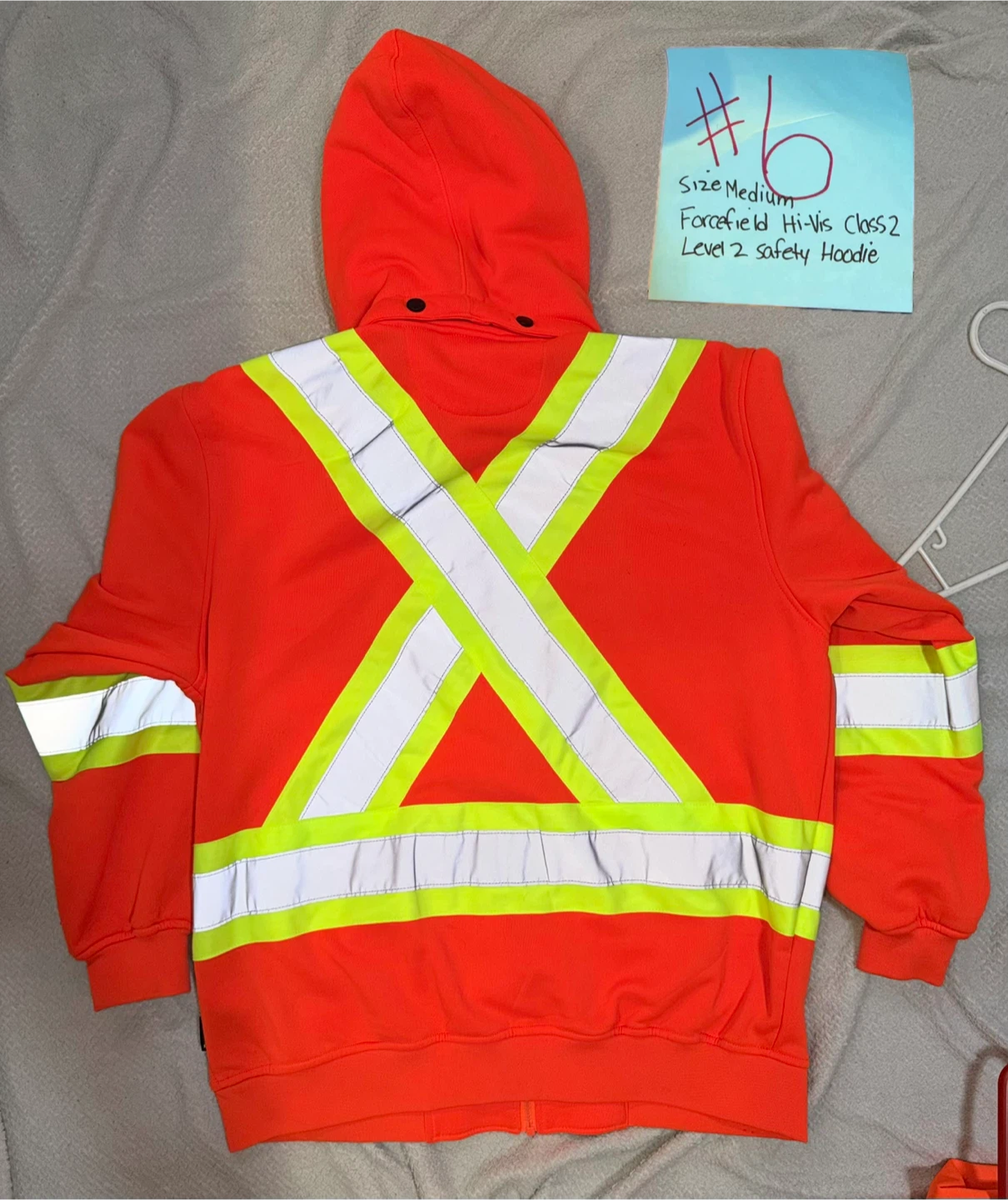 🔥 BRAND NEW Forcefield Hi‑Vis Safety Hoodies (2 Available) - photo 3