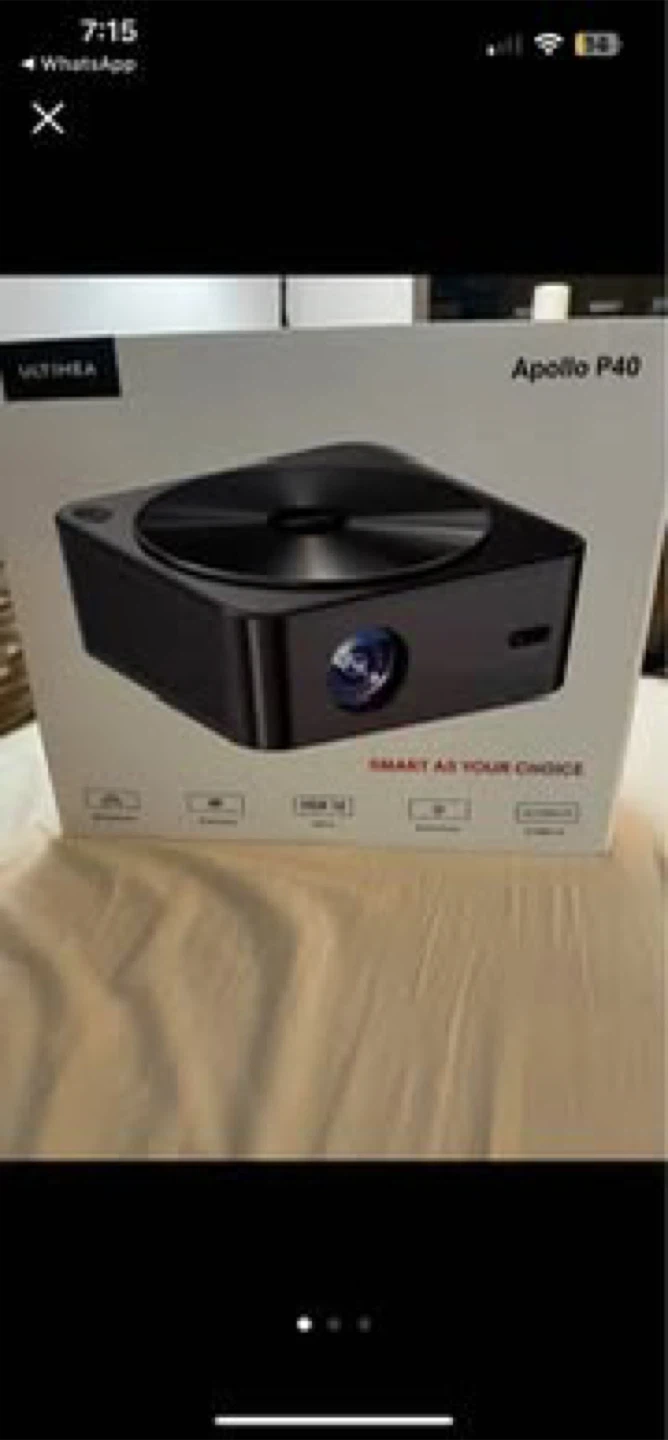 Ultimea Apollo P40 Smart Projector - New in Box! - photo 2