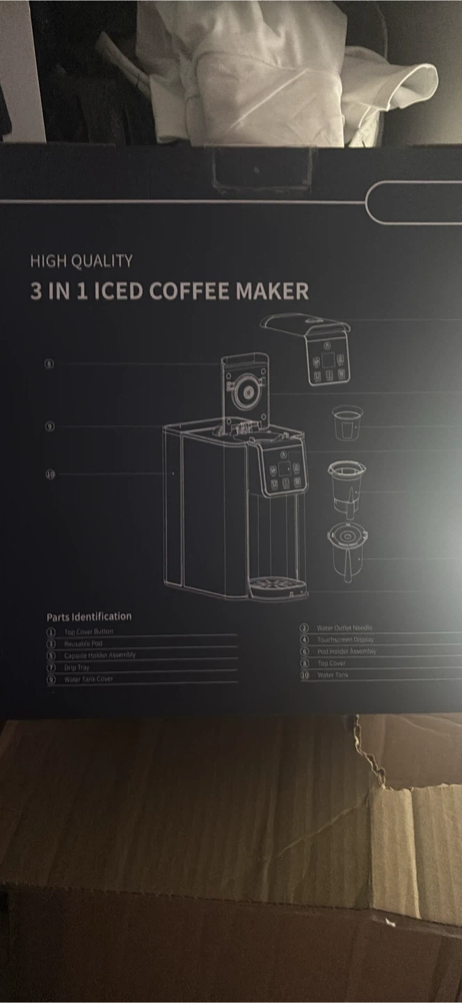 3-in-1 Iced Coffee Maker KC101B - photo 2