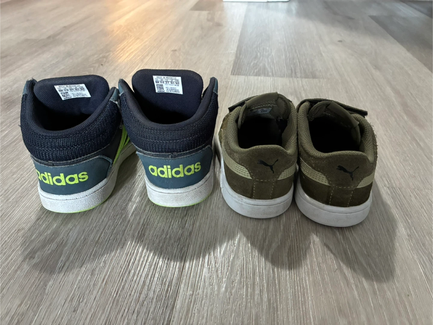 Kids Adidas and Puma Sneakers - sz 10/11 - photo 2