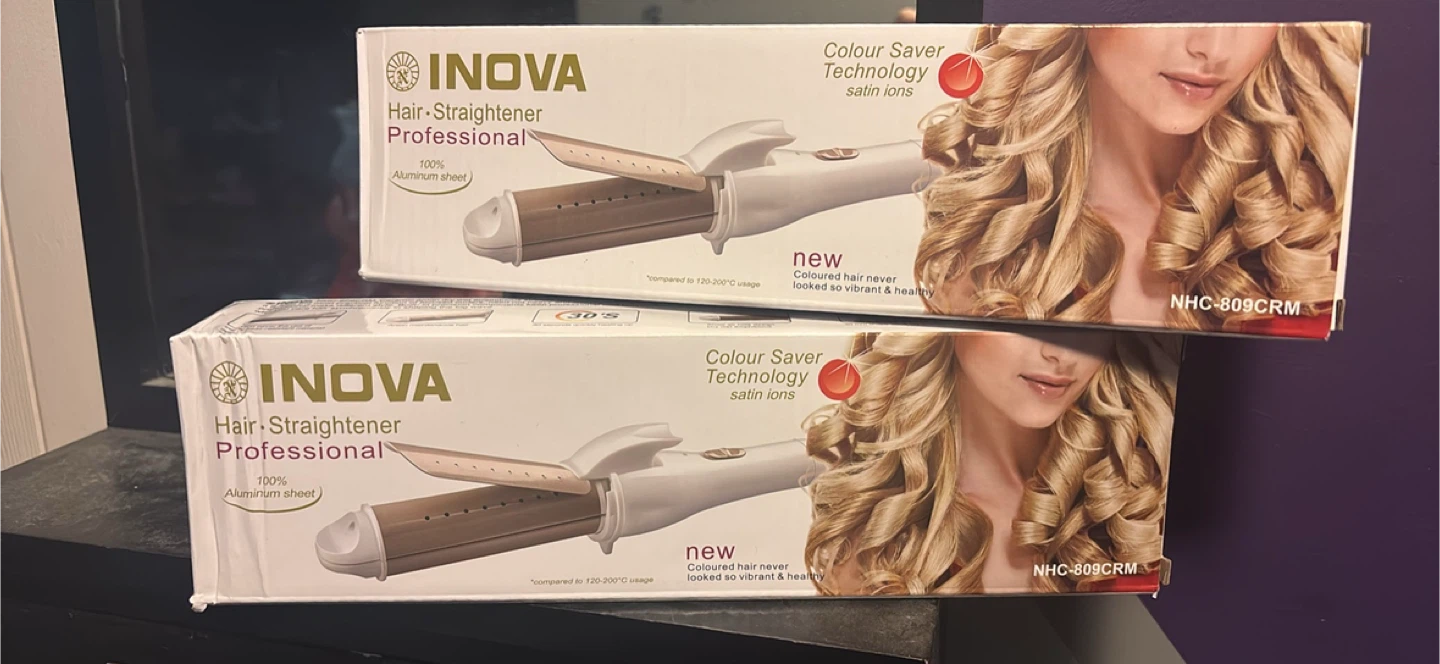 INova NHC-809CRM Hair Straightener Professional
