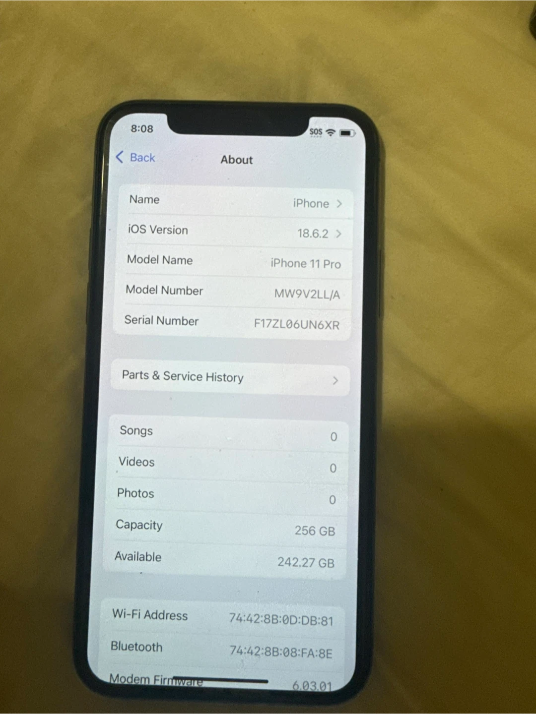 Apple iPhone 11 Pro 256 GB
