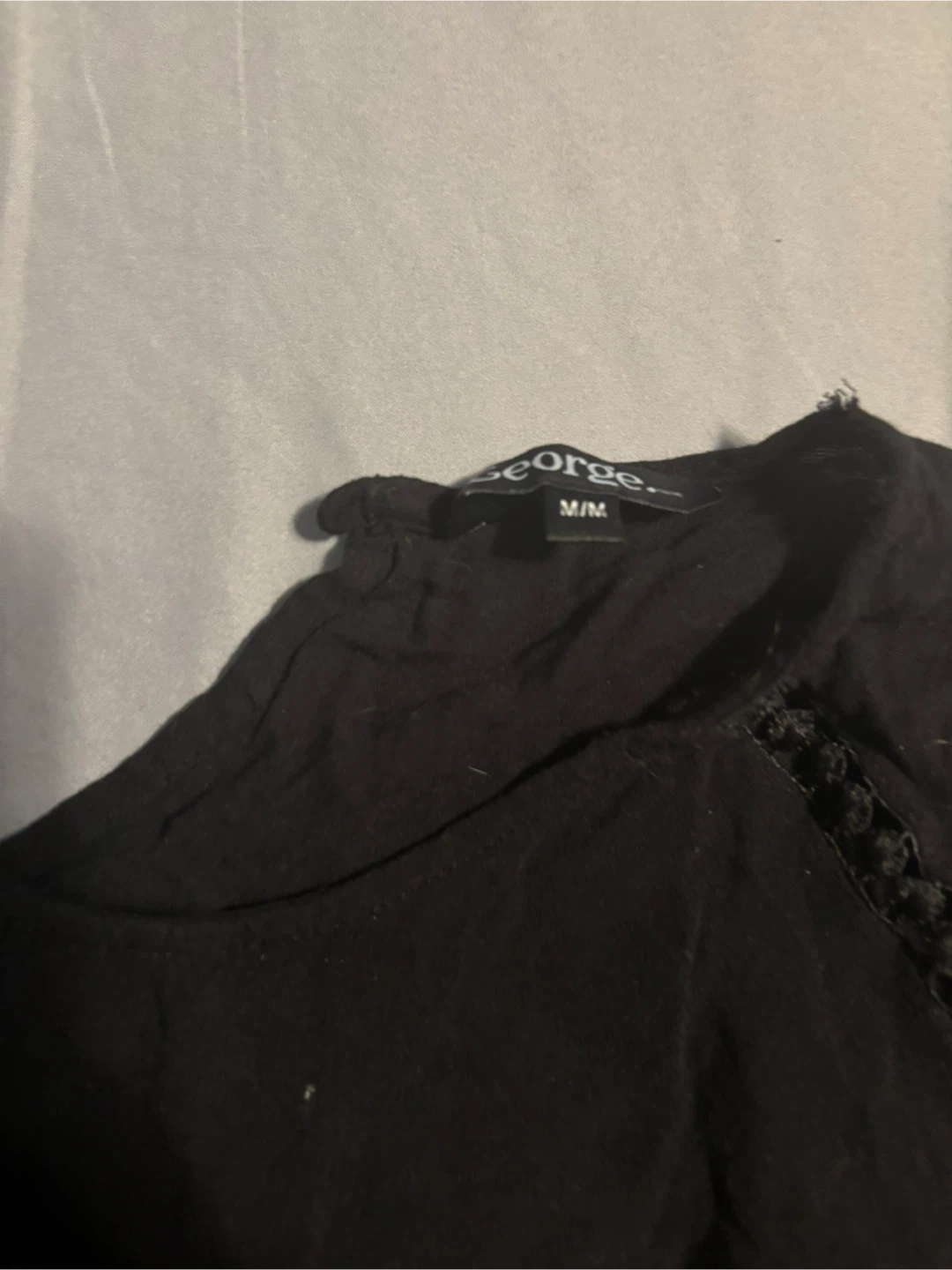 George Black Blouse Size M - photo 2