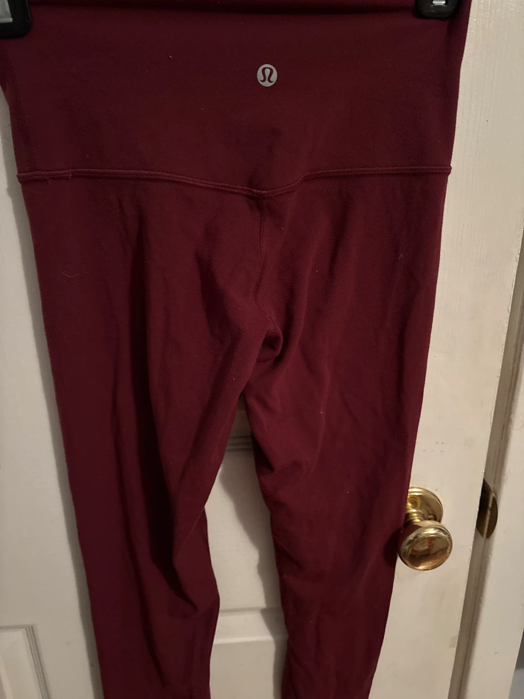 Lululemon red merlot  Align Leggings size 4 tight 28 - photo 2