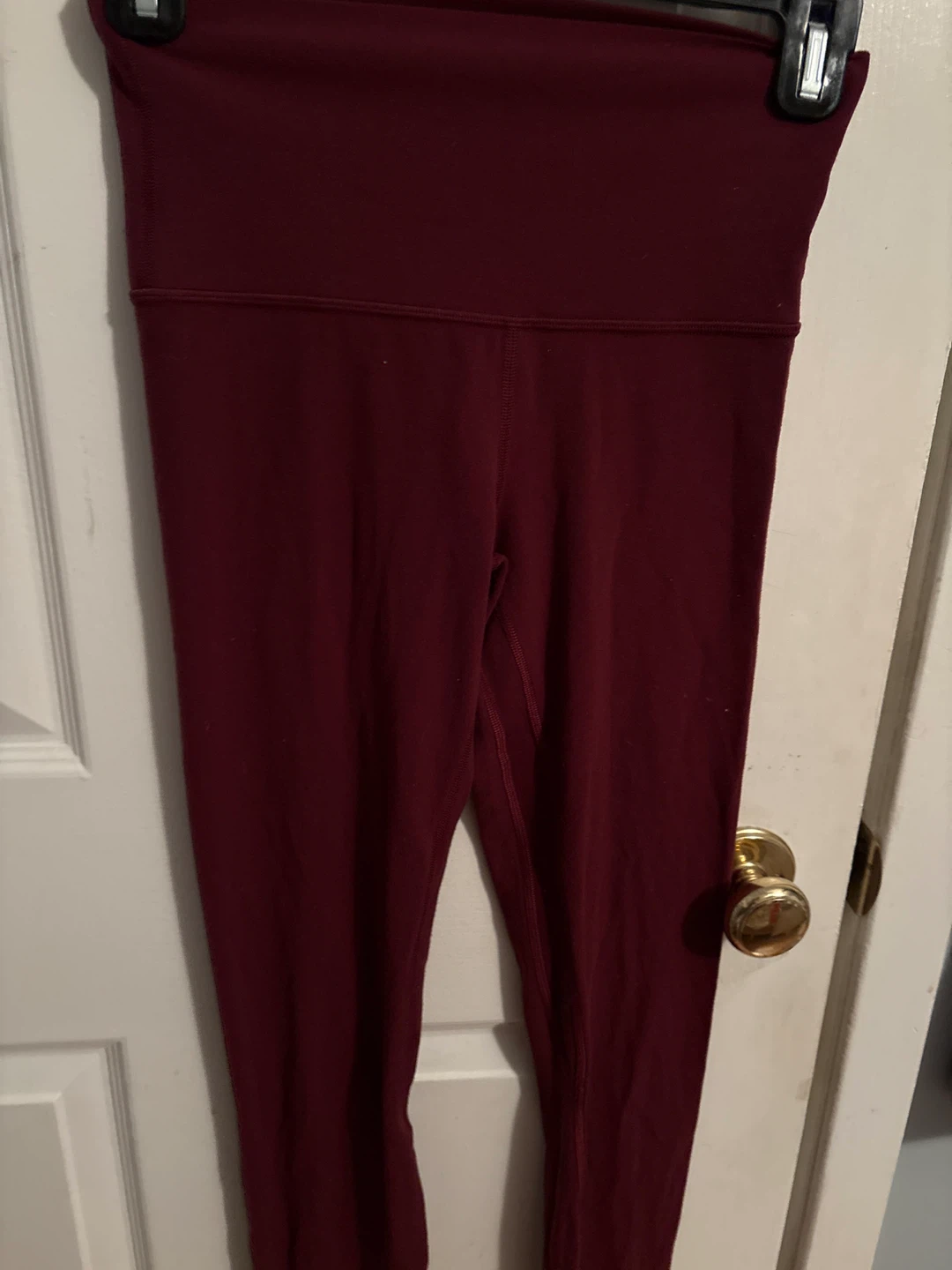 Lululemon red merlot  Align Leggings size 4 tight 28
